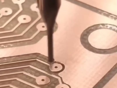 PCB板銑削電路，60000轉分板機主軸可加工