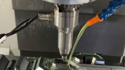 模具鋼高光加工，80000轉加工中心增速器高速精磨