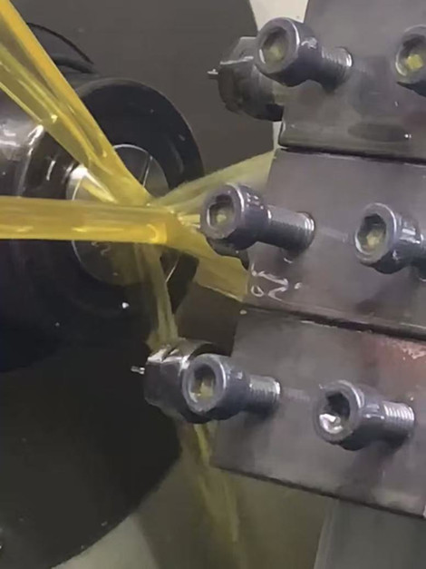 排刀機主軸鉆孔