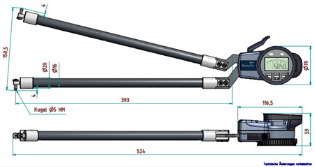 德國kroeplin進口卡規G850尺寸圖