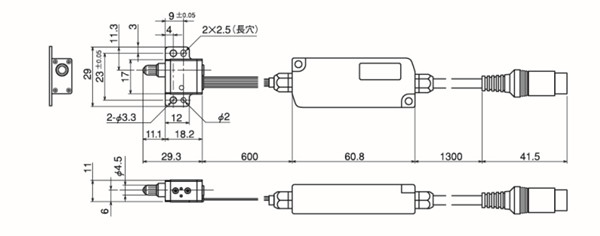 西鐵城CITIZEN探針IPD-C1003尺寸圖 