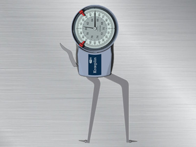 德國kroeplin指針式內卡規H260 