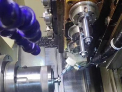 鋁合金鉆斜孔，8萬轉(zhuǎn)高頻銑擺角度方案