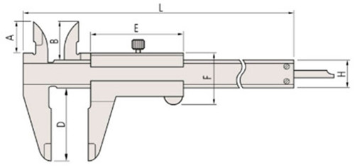 日本三豐游標卡尺530-100 