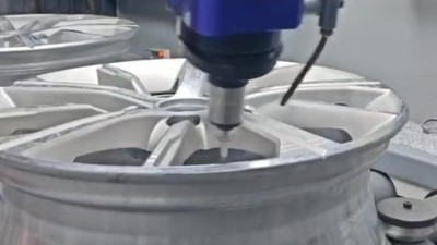 汽車輪轂去毛刺，高性價比RBZ浮動主軸加工