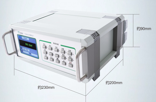 TD8650特斯拉計尺寸圖 