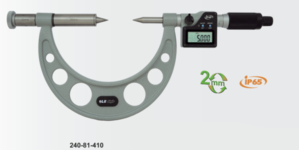 青量數顯齒根圓千分尺