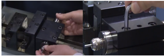 主軸和馬達(dá)安裝好