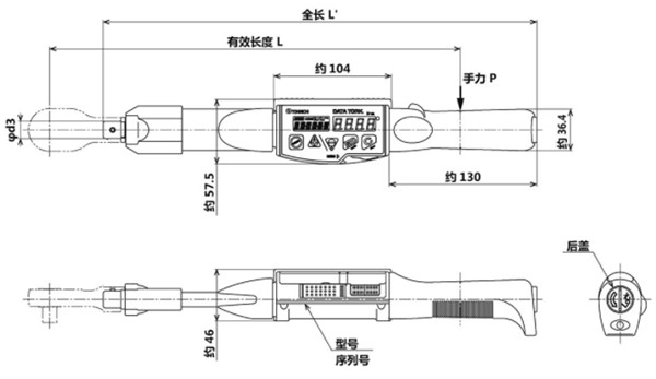 CTB100N2-G～360N2-G尺寸圖 