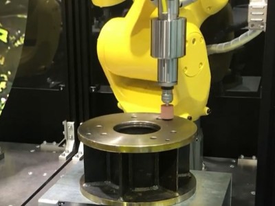 工件表面打磨拋光，NAKANISHI高速主軸NR3060-AQC可更換多種工具