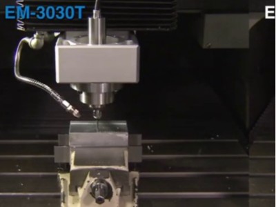 鋁合金鉆3x6mm孔，大扭矩高速電主軸每孔以秒計算