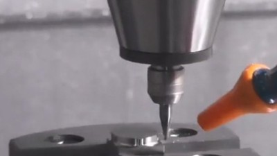 加工中心銑削鋁件6mm，使用<i style='color:red'>nakanishi增速器</i>表面效果好