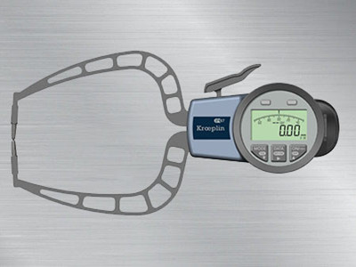 德國KROEPLIN數顯外卡規C330