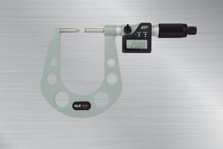 青量數顯剎車片千分尺244-51-410