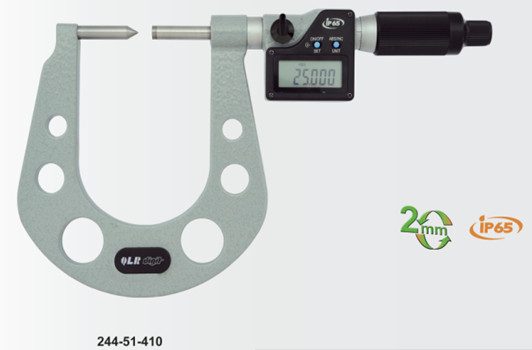 青量數顯剎車片千分尺