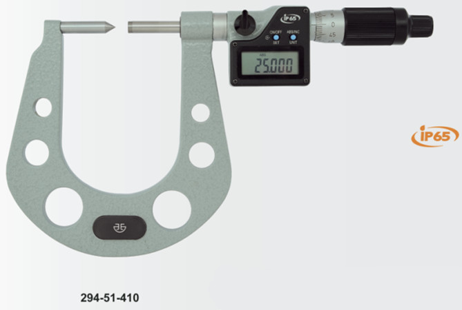 青量數顯剎車片千分尺