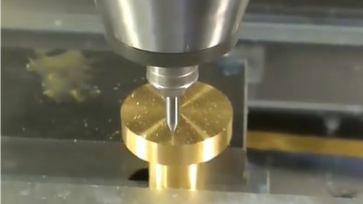 PEEK鉆微孔0.3mm，CNC可裝80000轉加工中心增速器無毛刺