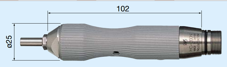 NSK大力矩研磨頭HG-200尺寸圖