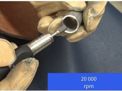 不銹鋼圓口研磨用40000轉電動打磨機高精度加工