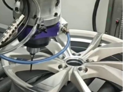 0.6牛米大扭矩RBZ40浮動主軸，新能源輪轂去毛刺