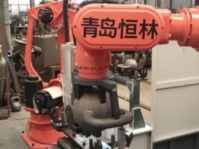 0.5mm壓鑄鐵邊緣毛刺，RBZ40浮動(dòng)主軸靈活去除