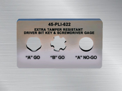 環球防篡改強力星型起子扳手檢查規2298-05 環球防篡改強力星型起子扳手檢查規2298-05