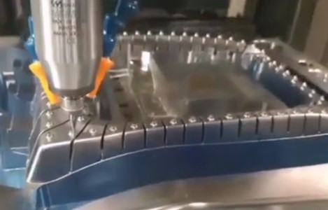 高速主軸模具拋光