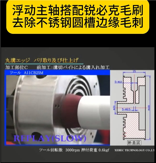 銳必克陶瓷研磨刷