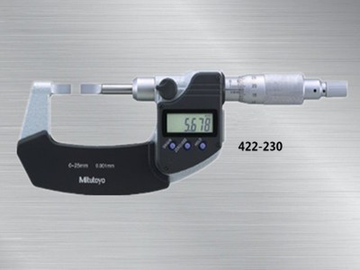 日本Mitutoyo三豐薄片千分尺422-230 日本Mitutoyo三豐薄片千分尺422-230