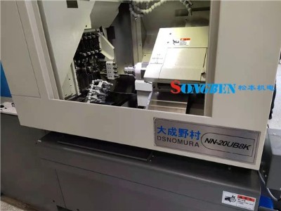 大成野村走心機(jī)安裝NAKANISHI高頻銑進(jìn)行鉆切微槽應(yīng)用案例