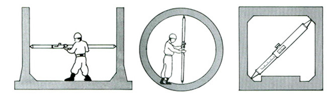 日本富士FUJITOOL內徑游標卡尺使用示范圖