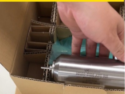 進口50000轉高精度自動換刀主軸切割PCB板