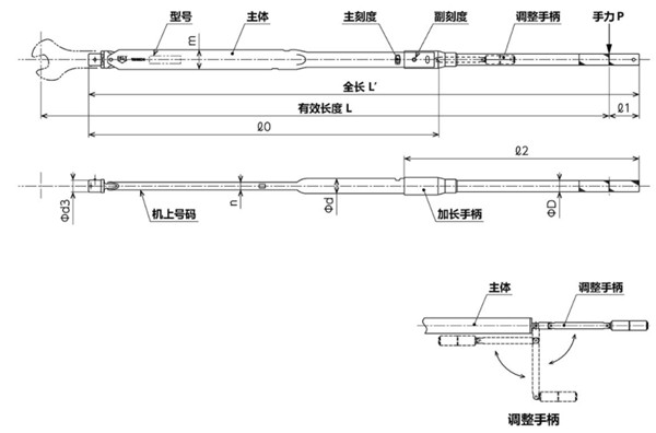 CLE550N2～1200N2尺寸圖 