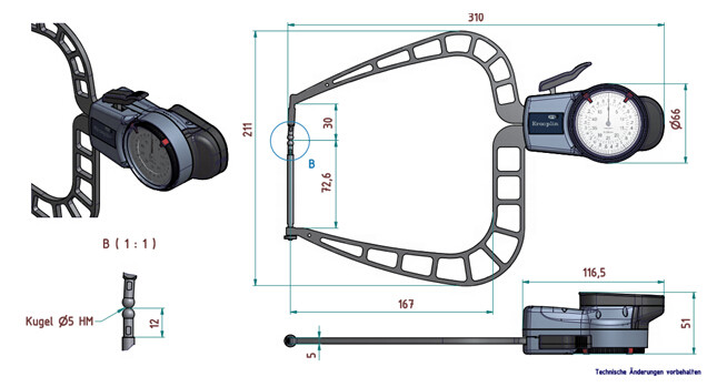 德國外卡規D450F尺寸圖 