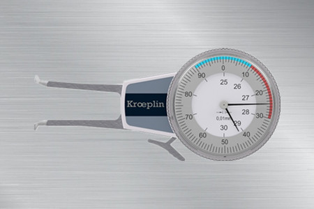 KROEPLIN噴霧罐專用卡規指針式A2100