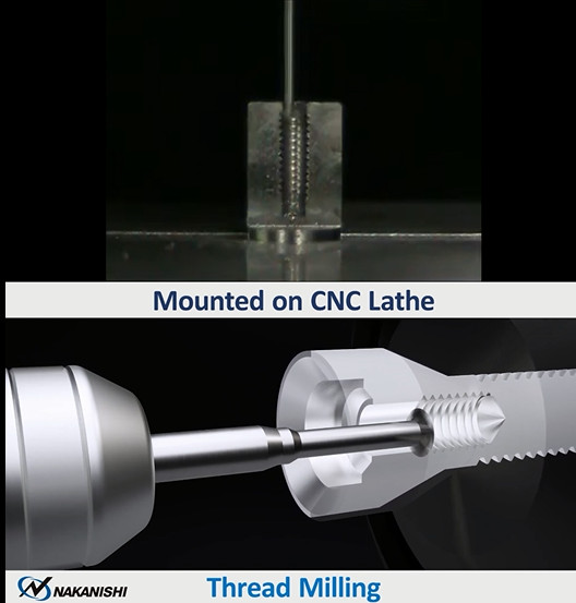 高頻銑銑內螺紋