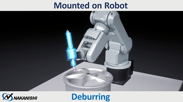 自動換刀主軸去毛刺