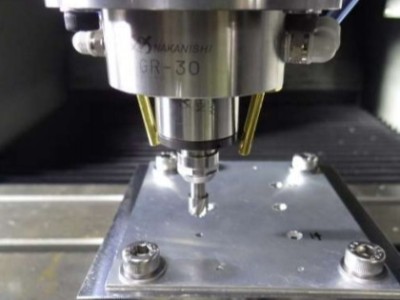 鋁復(fù)合材料6mm鉆孔，NAKANISHI高速電主軸NR-3060S鉆孔加工案例