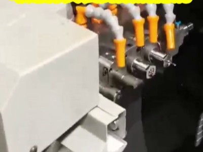 津上S205A背軸側面，可這樣安裝高頻銑側銑