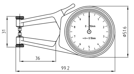 德國KROEPLIN外徑卡規POCO 2F尺寸圖_副本 